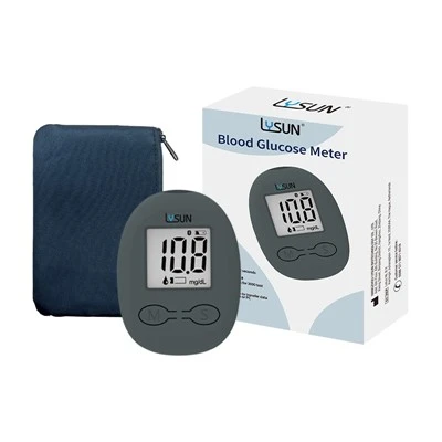 Измеритель глюкозы в крови Ханчжоу Лисун с монитором теста сахара Блуэтоотх для диабета